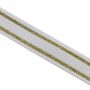 Christmas Ribbon with Metalic Thread, 25 mm (25 m/roll) Code: CARMINA - 2