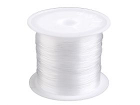 Polyester Bag Sewing Thread 12/4, White, 2 kg - Invisible Thread, 13.5 m/spool (6 spool/pack)