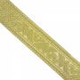 Gold Metalic Braid, width 35 mm (16.4 m/roll) - 2