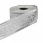 Silver Metalic Braid, width 40 mm (16.4 m/roll) - 1