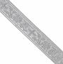 Silver Metalic Braid, width 34 mm (16.4 m/roll) - 2