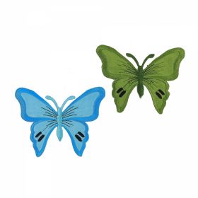 Embleme Termoadezive Reflectorizante (10 buc/pachet)Cod:390328 Embleme Termoadezive, Fluture (2 bucati/pachet) Model 2