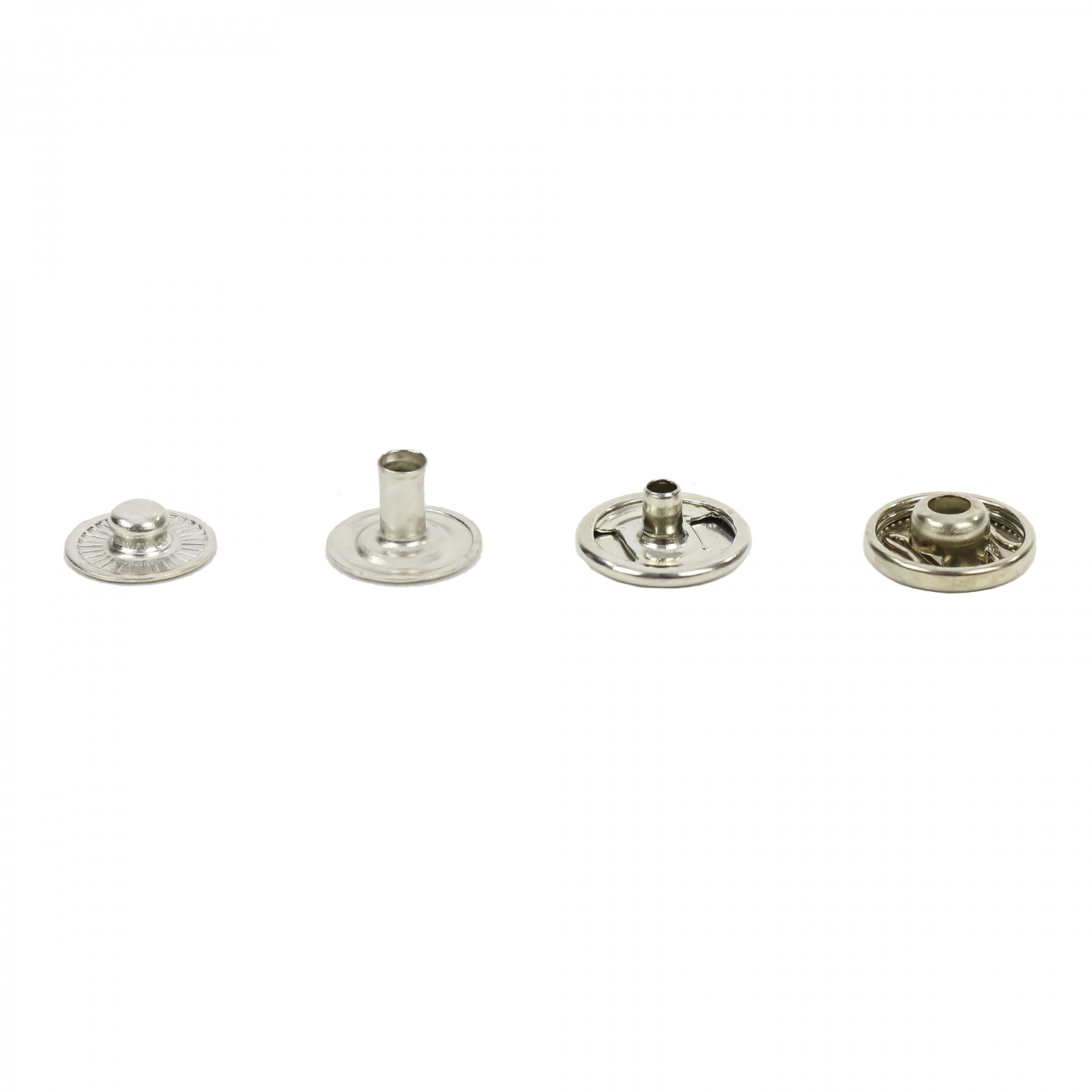 Snap Buttons, 12.5 mm (250 sets/pack)Code: EM54-12.5MM - 2