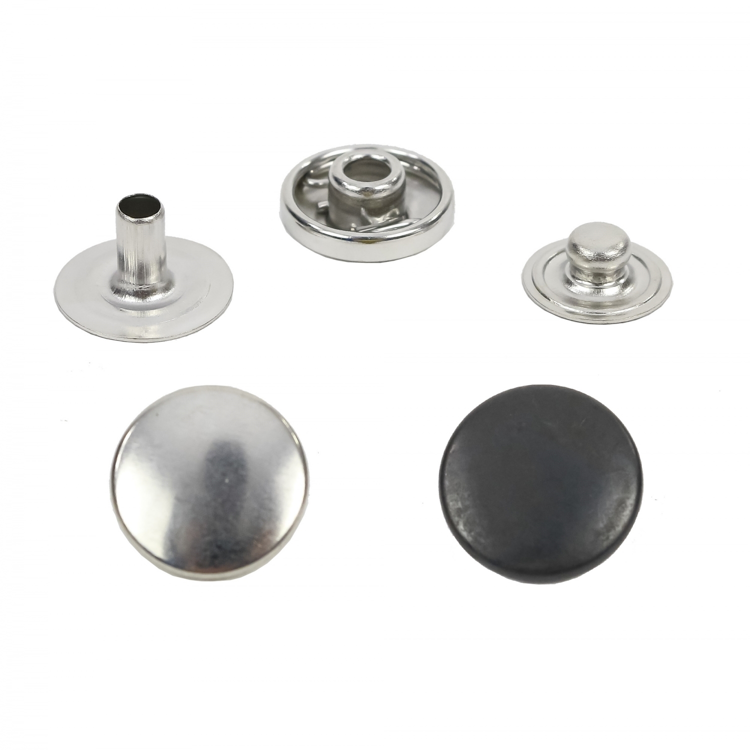 Snap Buttons, 12.5 mm (720 sets/pack)Code: KS-PC54-12.5MM