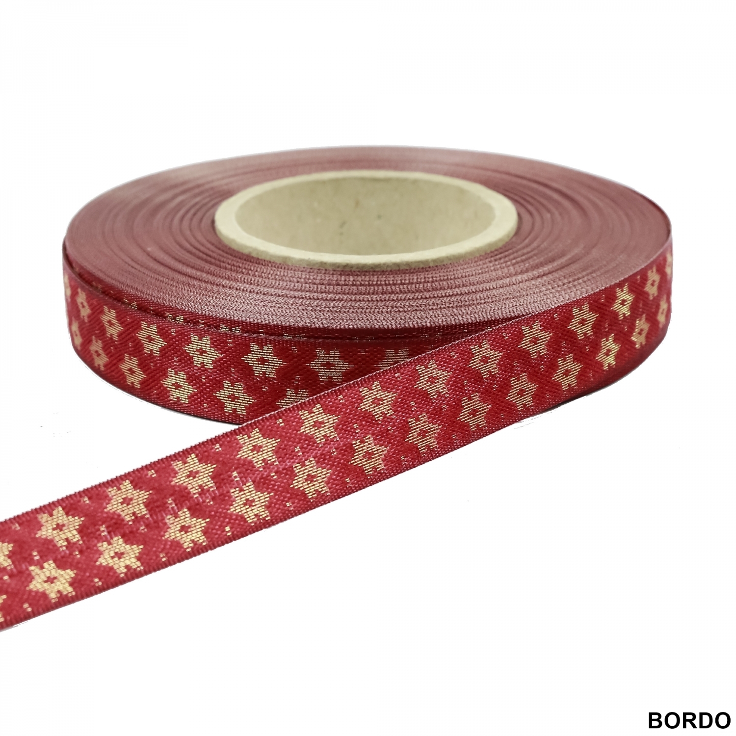Panglica Decorativa cu Stelute, latime 15 mm (25 m/rola) Cod: 430514 - 6