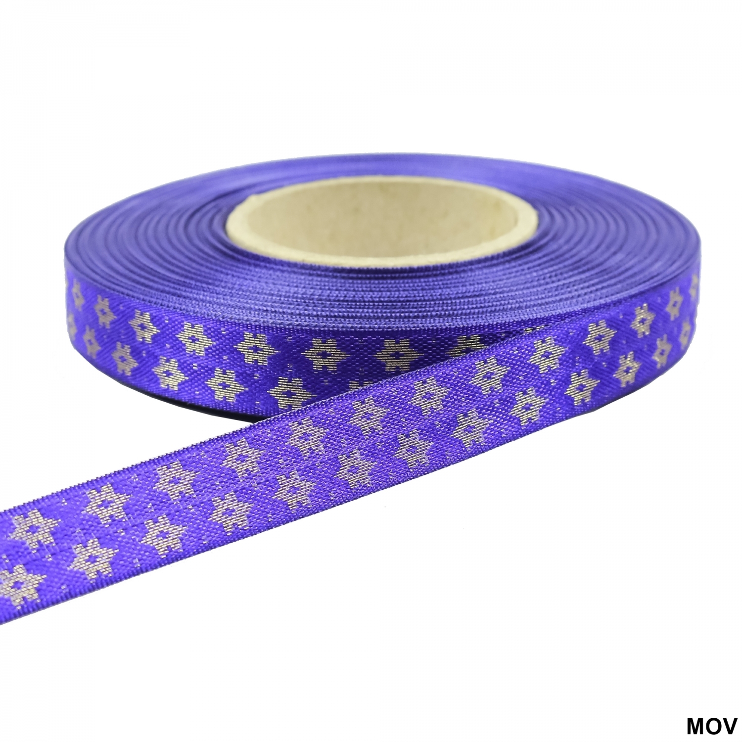 Panglica Decorativa cu Stelute, latime 15 mm (25 m/rola) Cod: 430514 - 7