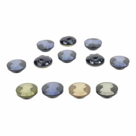 Plastic Buttons 0311-1349, Size 40 (100 pcs/pack) - Plastic Shank Buttons, Size: 28 Lin (50 pcs/pack)Code: 84152/28