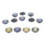 Plastic Shank Buttons, Size: 28 Lin (50 pcs/pack)Code: 84152/28 - 1