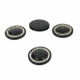 4 Holes Buttons A2003, Size 36 (100 pcs/pack) - 2 Holes Buttons with Rhinestones (10 pcs/pack) 