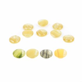 Plastic Buttons - Plastic Shank Buttons, Size: 28 Lin (50 pcs/pack)Code: 9017/28