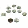 Plastic Shank Buttons, Size: 36 Lin (50 pcs/pack)Code: 9067/36 - 1