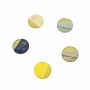 Plastic Shank Buttons, Size: 36 Lin (50 pcs/pack)Code: 9007/36 - 1