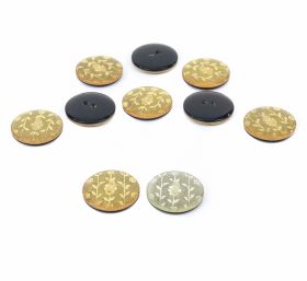 Plastic Buttons - 2 Holes Buttons, 23 mm (50 pcs/pack) Code: 12526/36