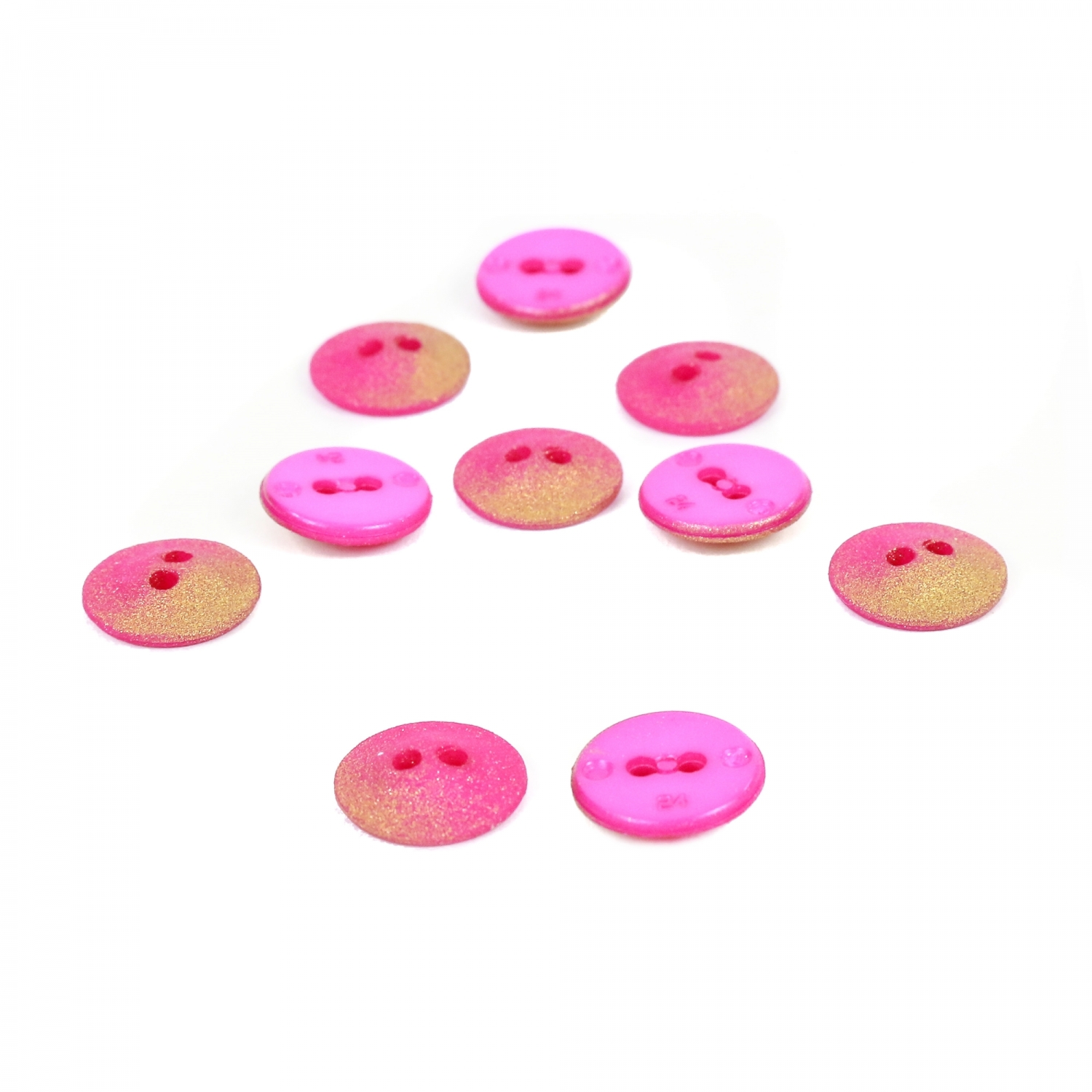 2 Holes Buttons, 15 mm (50 pcs/pack)Code: 25239/24