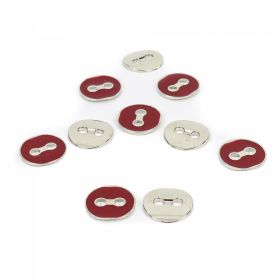 Wooden Decorative Buttons (50 pcs/pack) Model: Cat - 2 Holes Buttons, 25.4 mm (25 pcs/pack)Code: 1871Z/40