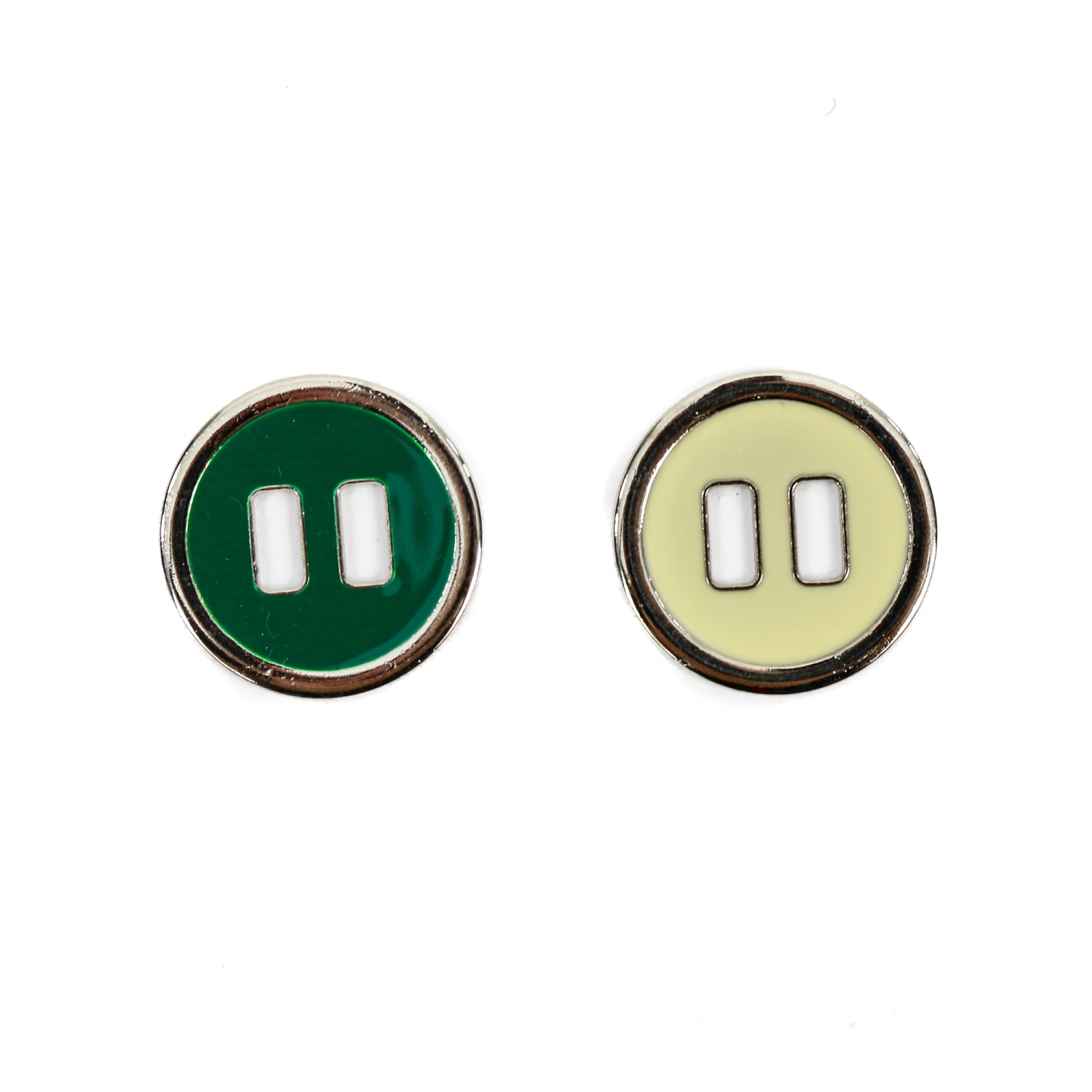 Nasturi cu Doua Gauri, 25.4 mm (50 buc/punga)Cod: 1859Z/40 - 2