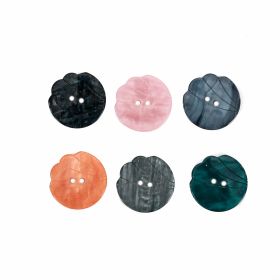 Plastic Buttons - 2 Holes Buttons, 21 mm  (50 pcs/pack)Code: 83293/34