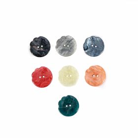 Plastic Buttons - 2 Holes Buttons, 18 mm  (50 pcs/pack)Code: 83293/28