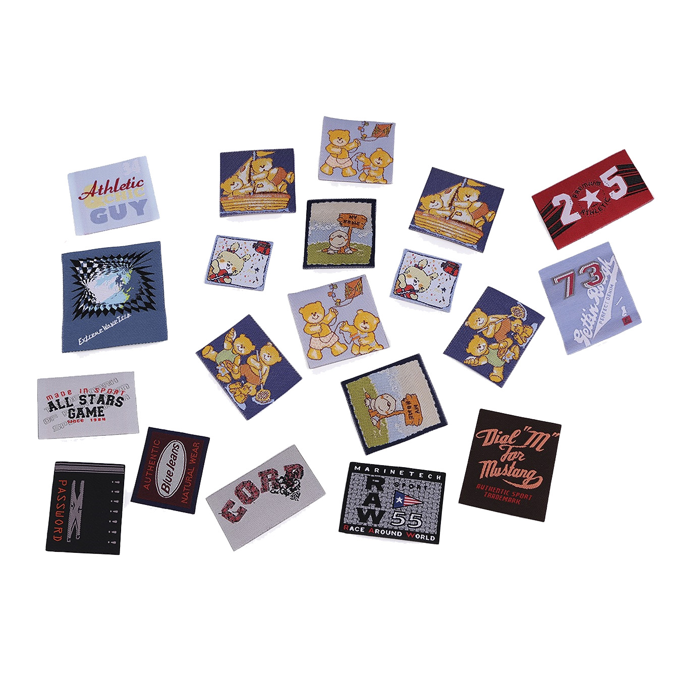 Iron-On Patch (10 pcs/pack) Code:  400078