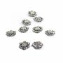 Shank Buttons with Rhinestones, Size 26 mm (10 pcs/pack) Code: BT1007 - 1