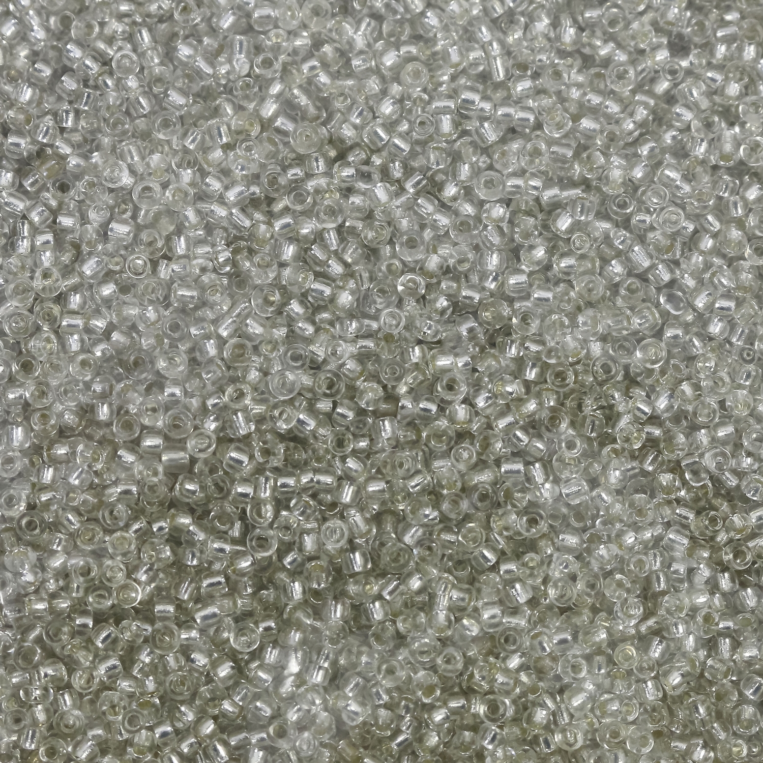 Margele Sticla #21, Argintiu (100 gr/punga) - 2