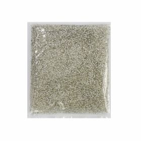 Margele Fosforescente din Plastic, 12 mm (25 buc/punga)Cod: 340201 - Margele Sticla #21, Argintiu (100 gr/punga)