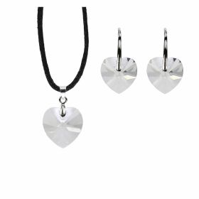 Seturi Swarovski Set Pandantiv + Cercei cu Cristale Swarovski (1 set)Cod: Set 1.2