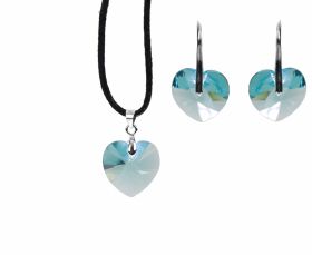 Seturi Swarovski Set Pandantiv + Cercei cu Cristale Swarovski (1 set)Cod: Set 1.8
