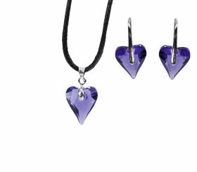 Seturi Swarovski Set Pandantiv + Cercei cu Cristale Swarovski (1 set)Cod: Set 1.5