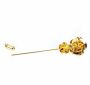 Decorative Pin Brooch with Flowers, 7.5 x 1.7cm (3 pcs/pack) Code: 5062X - 2