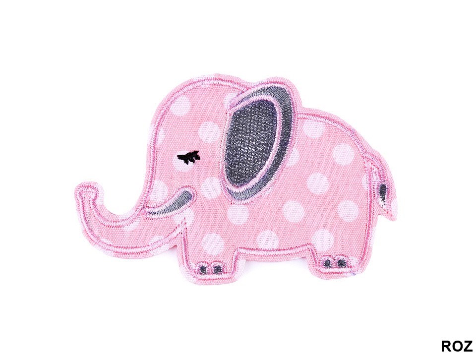 Embleme Termoadezive, Elefant (10 buc/pachet) Cod: 400023 - 2