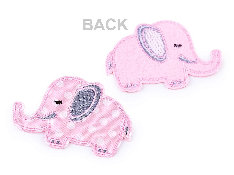 Embleme Termoadezive, Elefant (10 buc/pachet) Cod: 400023 - 4