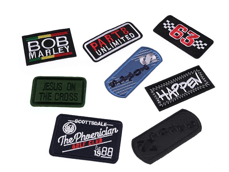 Iron-On Patch (10 pcs/pack) Code: 400129