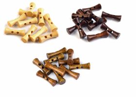 Plastic Shank Buttons, Size: 32L (50 pcs/pack)Code: K603 - Wooden Decorative Buttons, 35 mm (10 pcs/pack) Code: 110994