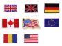 Iron-On Patch, Flag (5 pcs/pack) Code: 400076 - 1