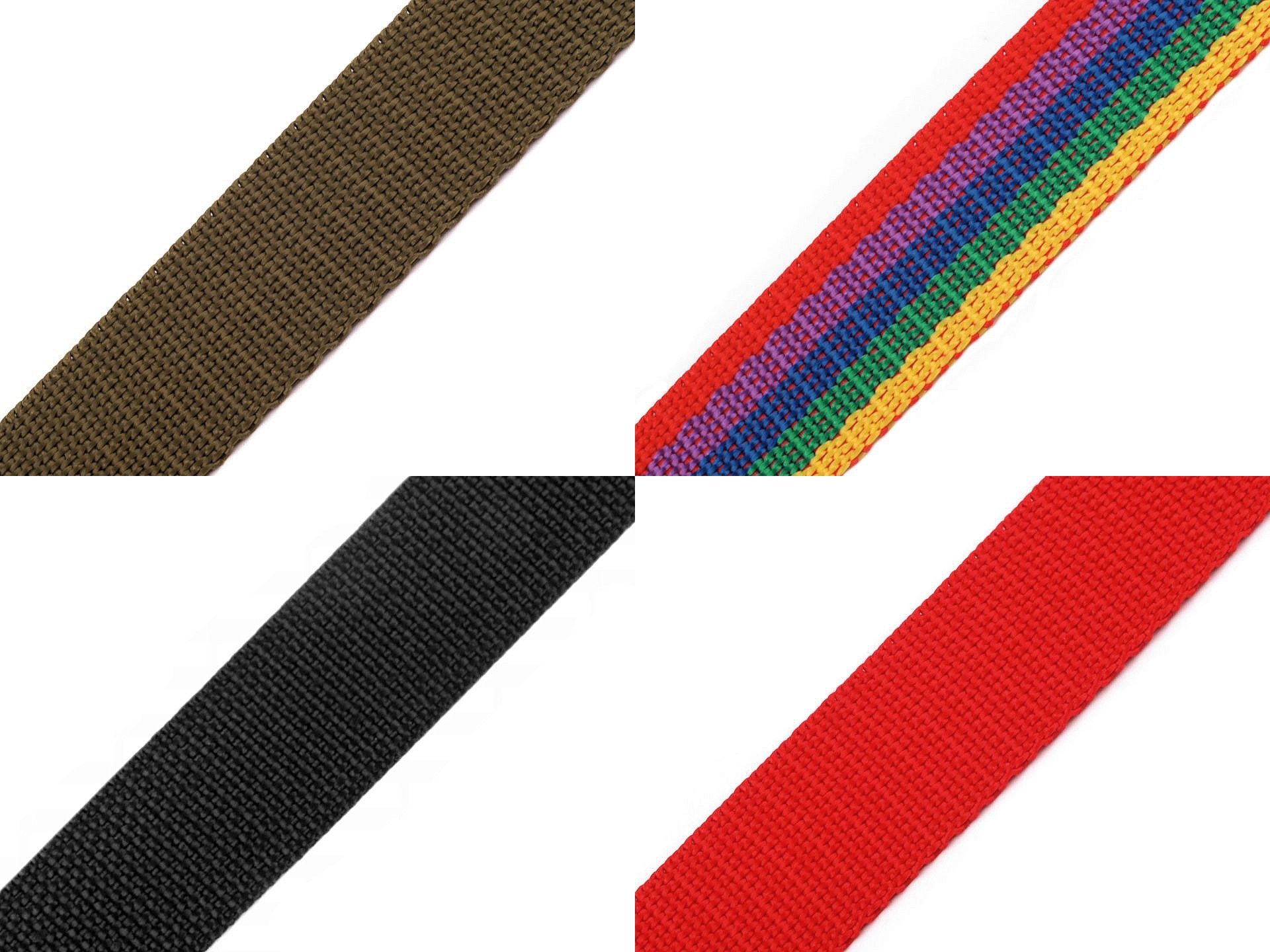 Nylon Webbing Strap Tape, 30 mm (25 meters/roll) Code: 490053