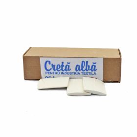 Creta, Creioane si Centimetre Croitorie - Creta Alba pentru Croitorie (25 bucati/cutie)