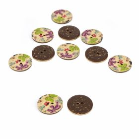 Nasturi Plastic cu Picior, Marime 28 Lin (100 bucati/pachet)Cod: ART8-55 Nasturi cu Doua Gauri (100 bucati/punga) Cod: TR16/36