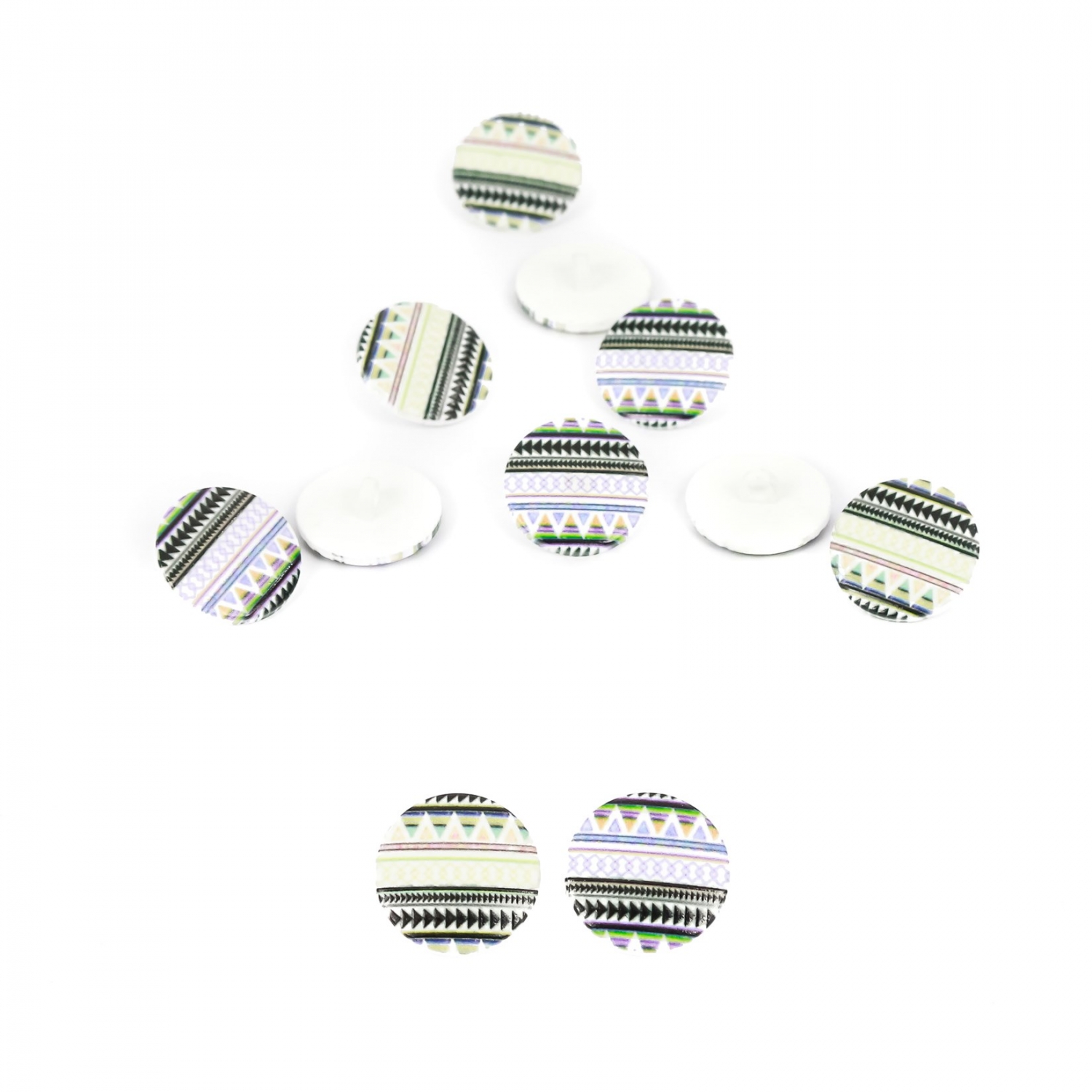 Shank Plastic Buttons, 22.9 mm (100 pcs/pack) Code: TR15/36