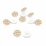 Shank Plastic Buttons, 22.9 mm (100 pcs/pack) Code: TR3-2/36 - 1