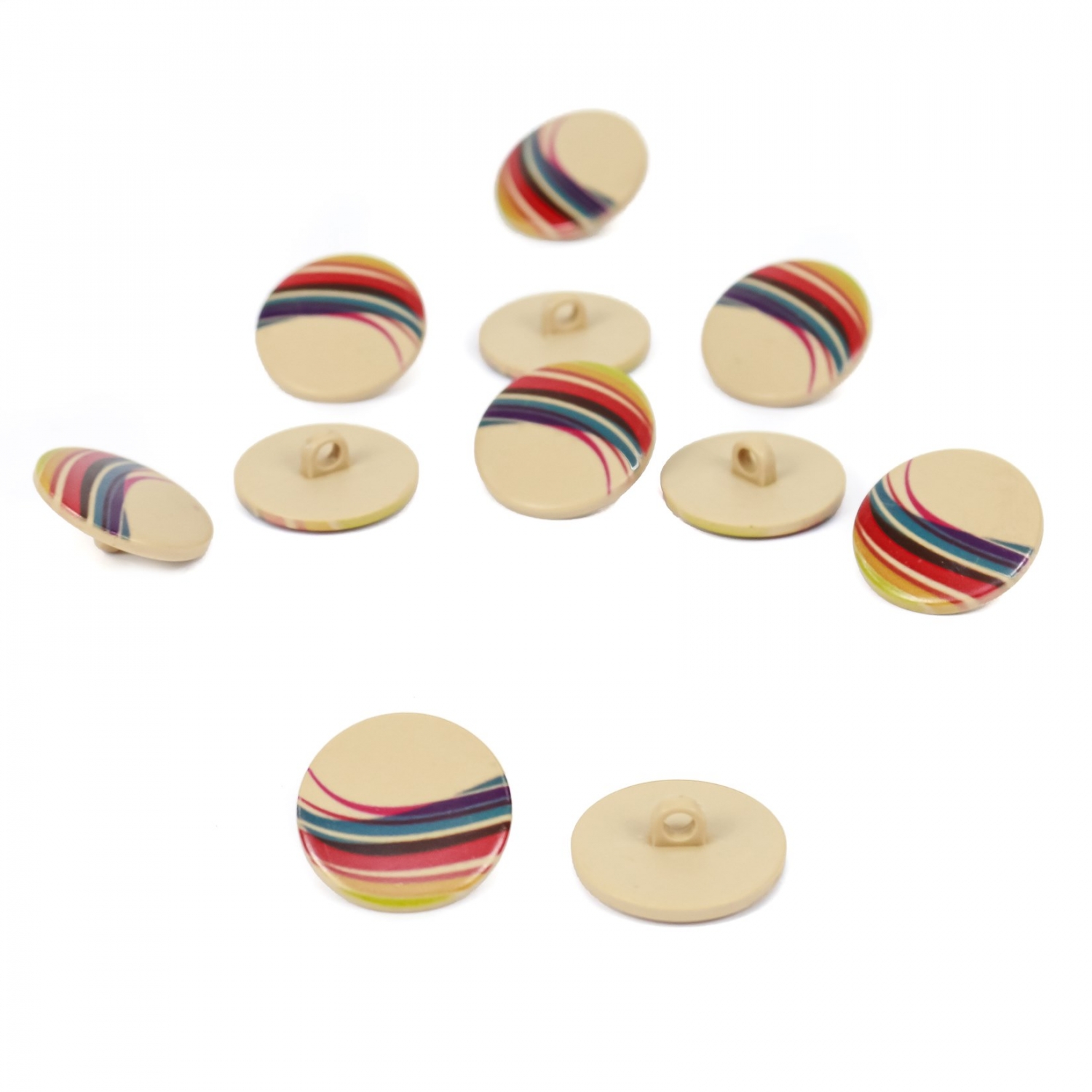 Shank Plastic Buttons, 22.9 mm (100 pcs/pack) Code: TR15/36