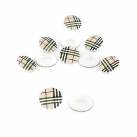 Shank Buttons - Shank Plastic Buttons, 15 mm (100 pcs/pack) Code: TR15/24