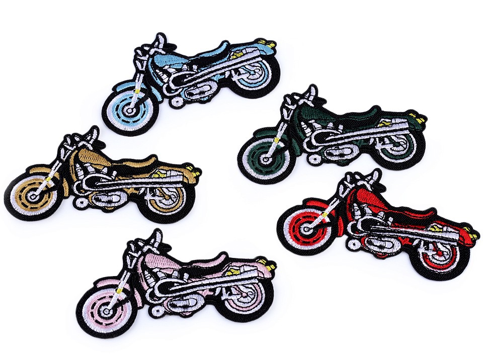 Embleme Termoadezive, Motocicleta (10 buc/pachet) Cod: 400020