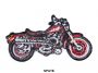 Embleme Termoadezive, Motocicleta (10 buc/pachet) Cod: 400020 - 7
