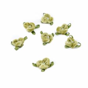 Flori de Cusut si Lipit, diametru 30 mm (25 bucati/pachet) Cod: SH031 - Aplicatii de Cusut, Model Floare (25 buc/pachet)