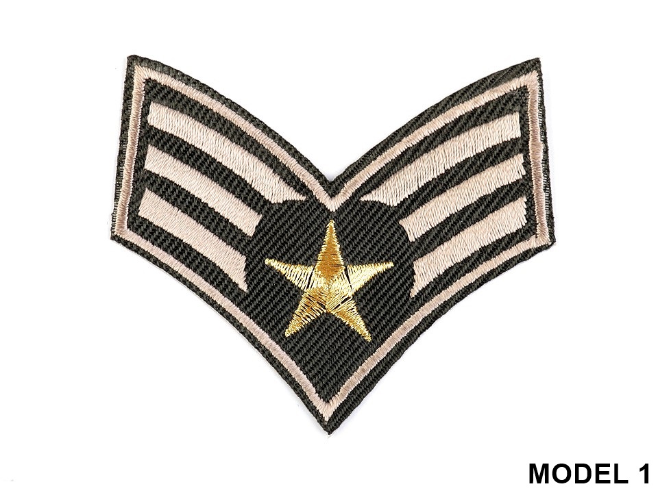 Embleme Termoadezive, Army (10 buc/pachet) Cod: 390564 - 2