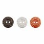 2 Holes Plastic Buttons,  15 mm (50 pcs/pack) Code: 43382 - 1