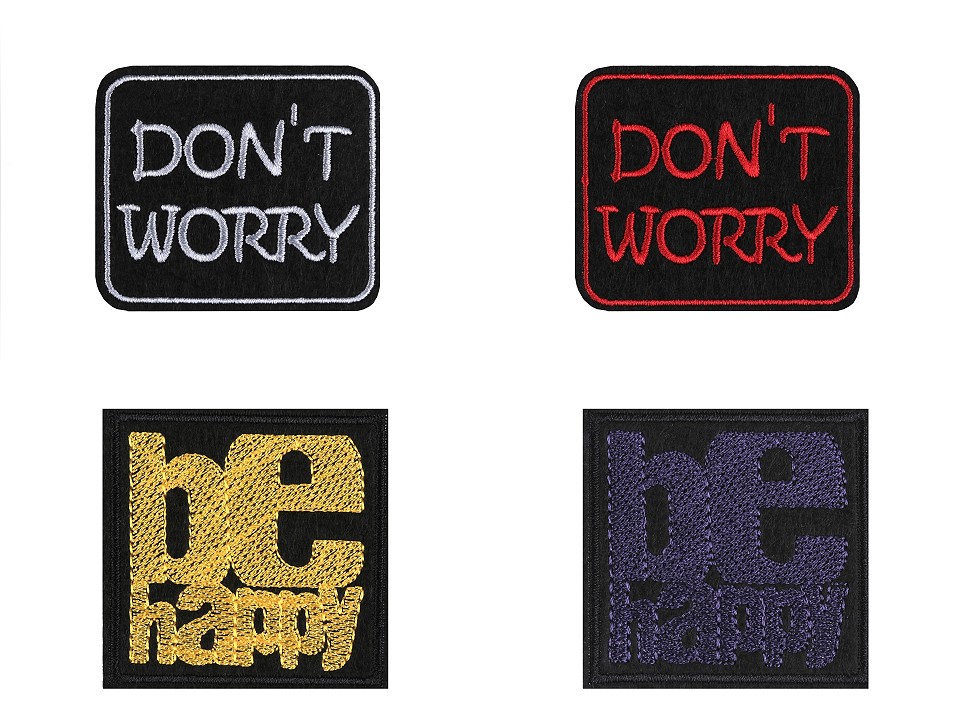 Iron-On Patch (10 pcs/pack) Code: 400157