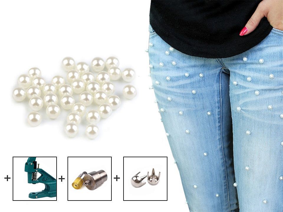 Riveting Pearls, 6 mm (400 pcs/pack)Code: 200943