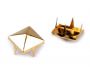 Brass Stud, 12x12 mm (50 pcs/pack) Code: 080672 - 4